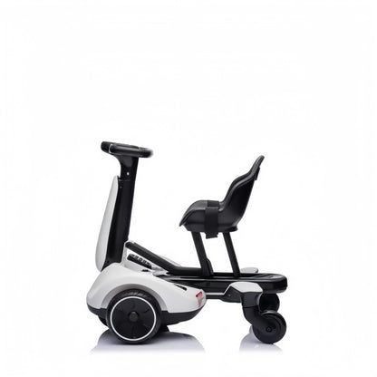 Parent-Approved Electric Go-Kart - 4-Wheel Drift Car with Remote Control, Speed Limit & Safety Belt